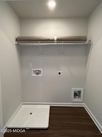 a view of wooden floor