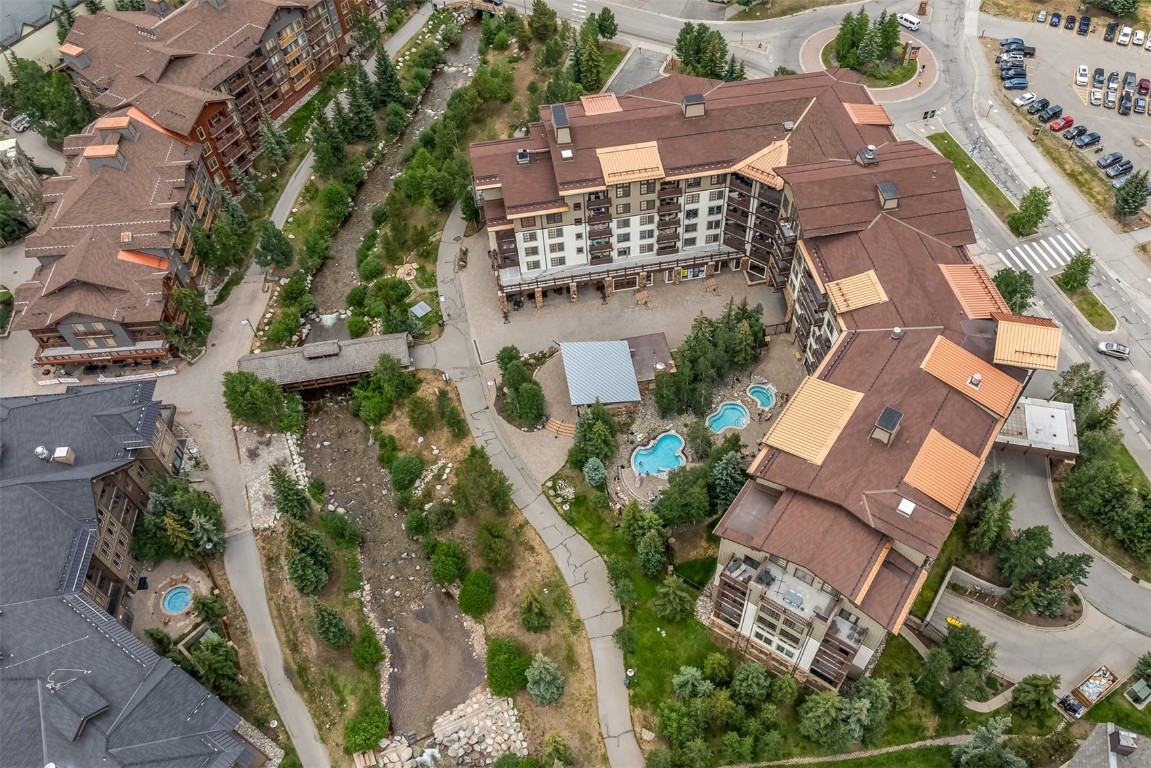 910 Copper Road, Unit 226 Copper Mountain, CO 80443 - Photo 24 of 27 an aerial view of residential houses with outdoor space