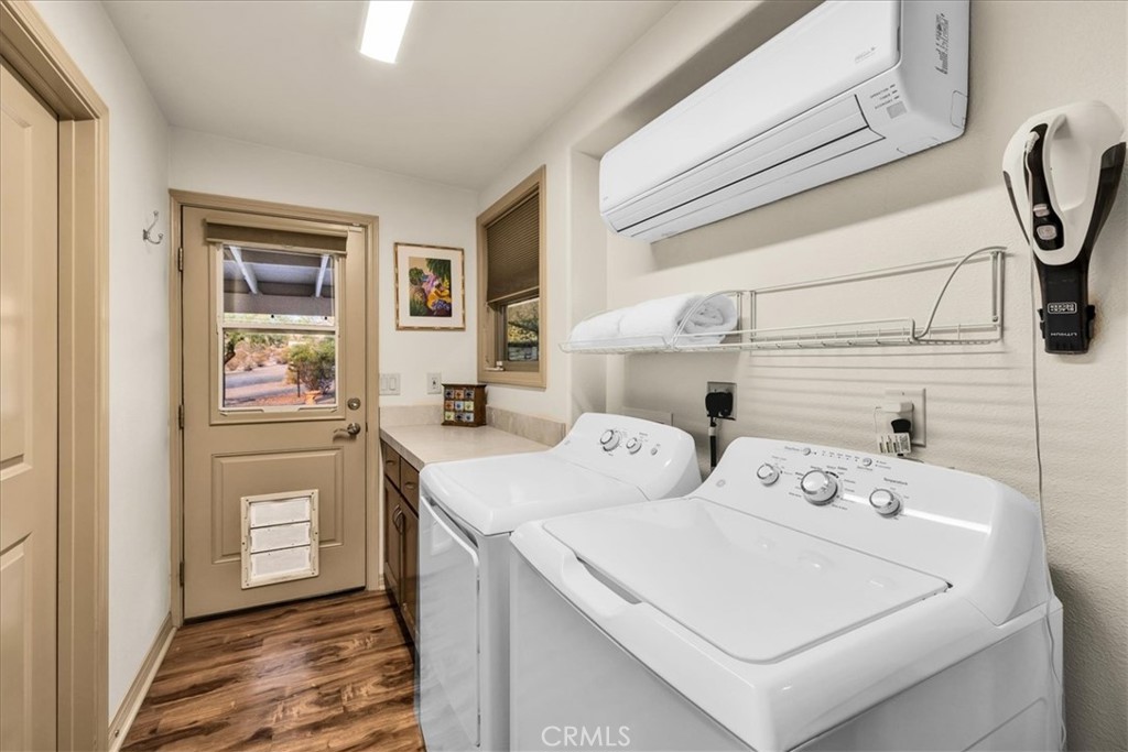 4565 Rock Corral Road Johnson Valley, CA 92285 - Photo 32 of 75 a utility room with dryer and washer
