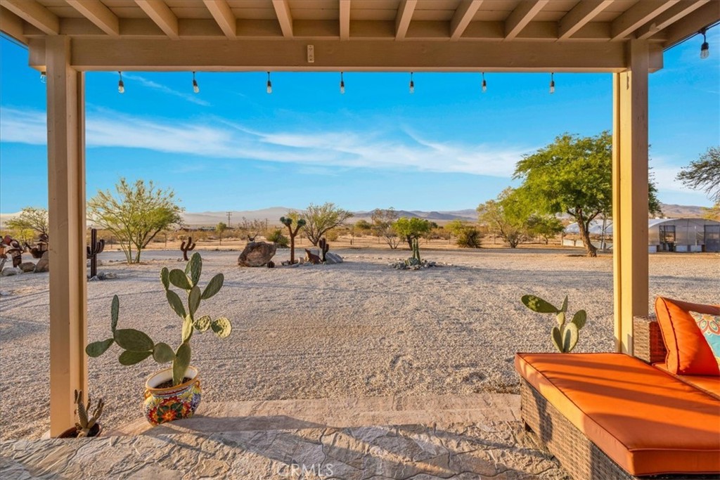 4565 Rock Corral Road Johnson Valley, CA 92285 - Photo 38 of 75 a view of outdoor space with seating area