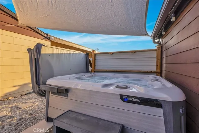 a view of ocean and mountain