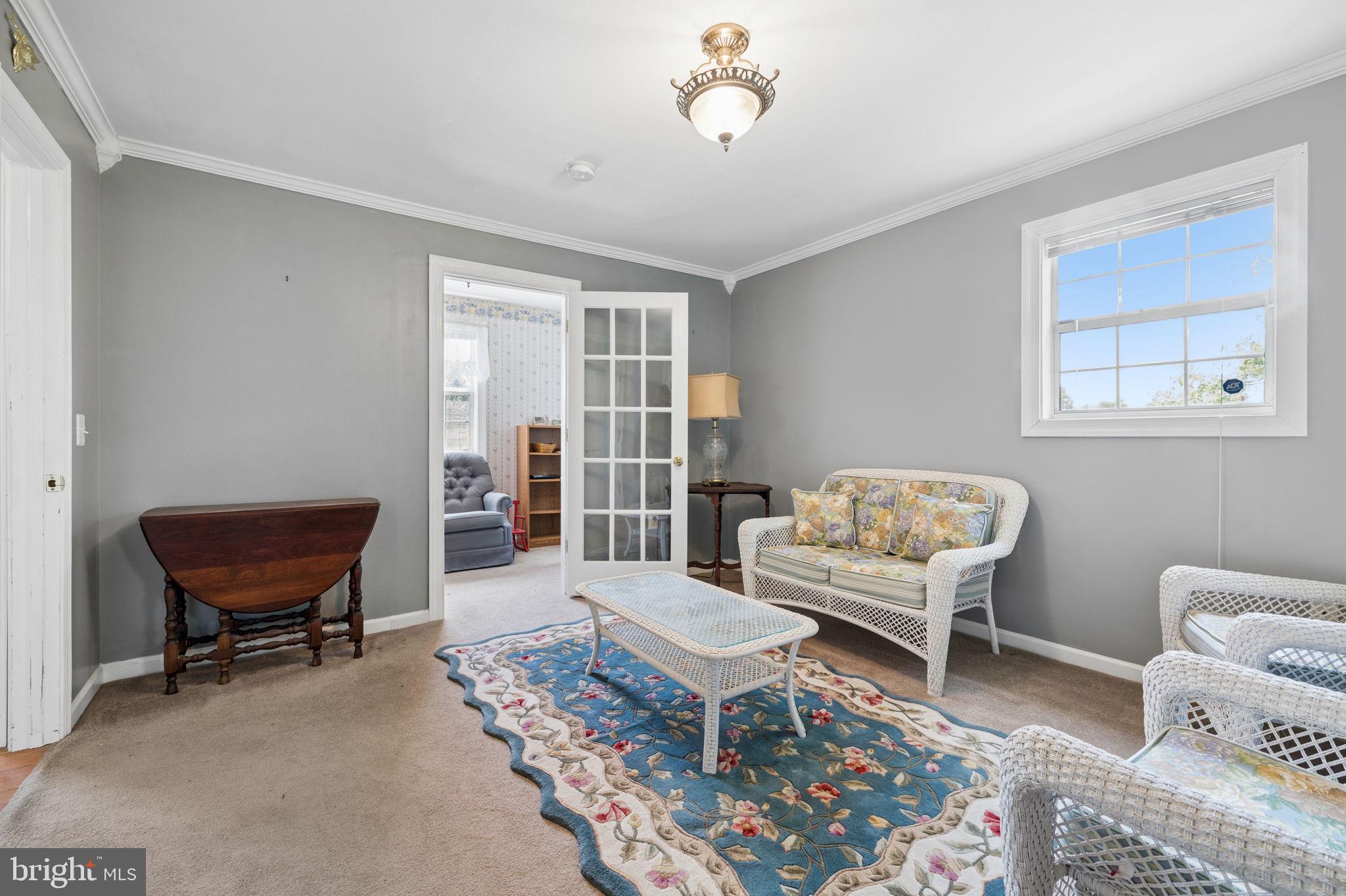 14917 Compton Road Centreville, VA 20121 - Photo 33 of 72 Primary Suite Sitting Room with door to office