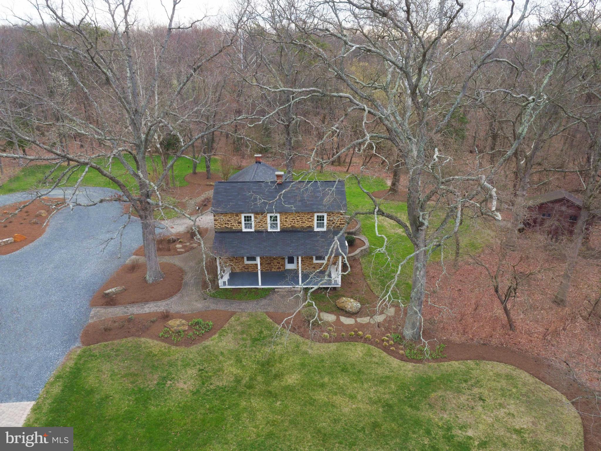 519 Burns Crossing Road Gambrills, MD 21054 - Photo 9 of 28 Aerial view of the front of the home