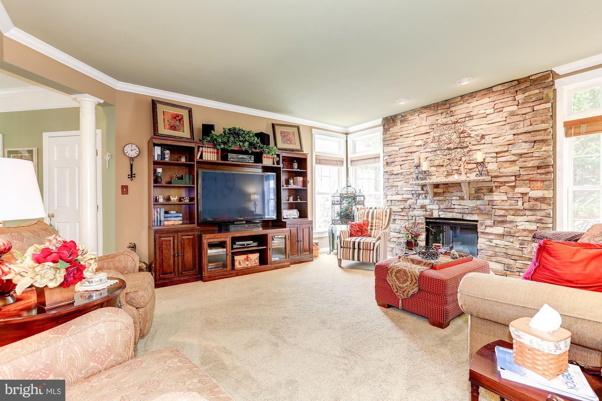 1749 Algonquin Road Frederick, MD 21701 - Photo 10 of 30 Family Room w/ gas fireplace