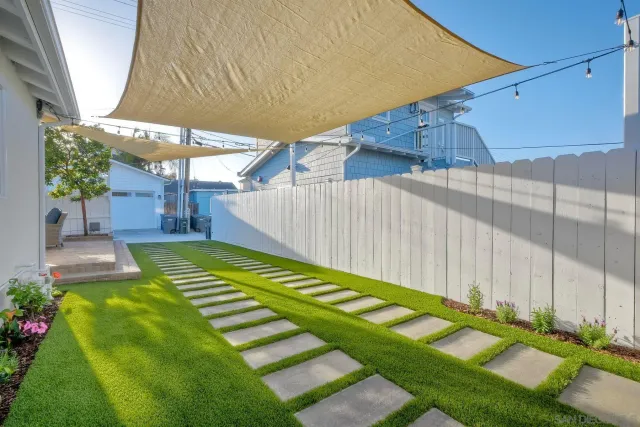 a view of a street with a building