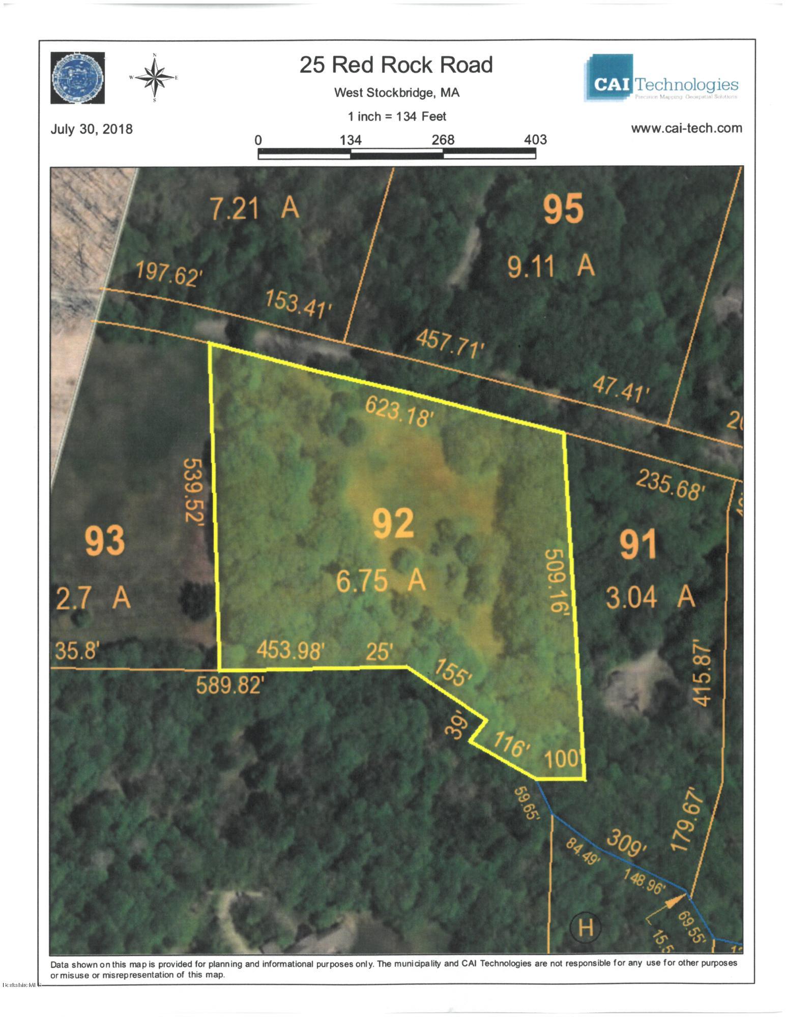 25 Red Rock Road West Stockbridge, MA 01266 - Photo 7 of 9 Red Rock Satellite
