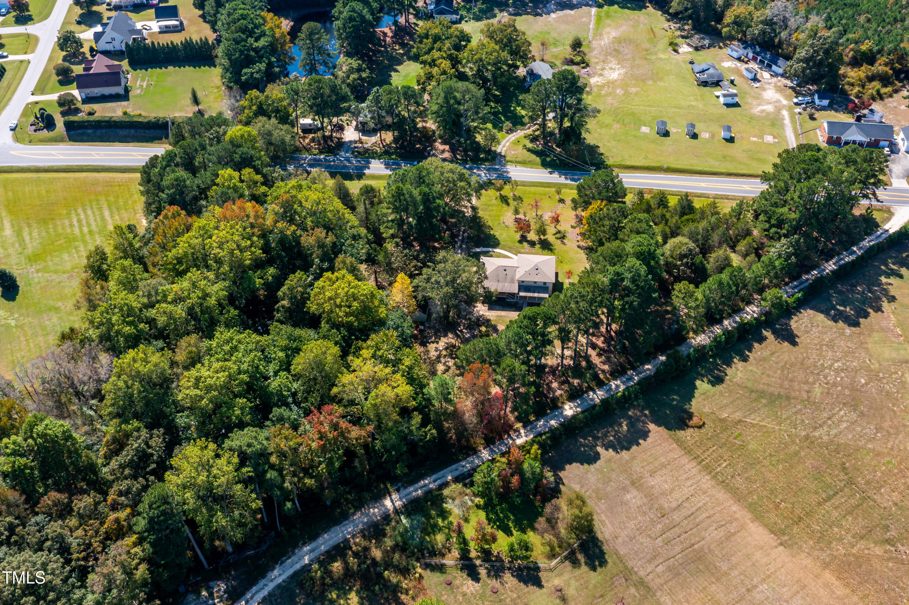 2431 Amelia Church Road Clayton, NC 27520 - Photo 29 of 31 Back view of Property