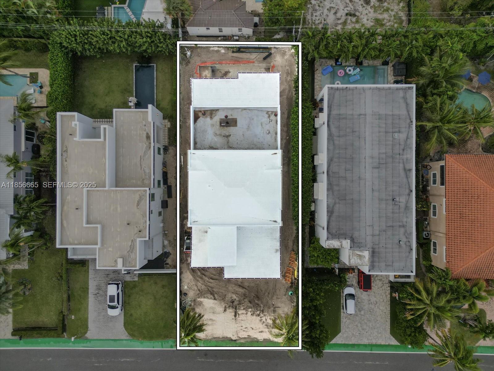 344 Northeast 2nd Street Boca Raton, FL 33432 - Photo 3 of 12 aerial view of a house with a yard and large tree