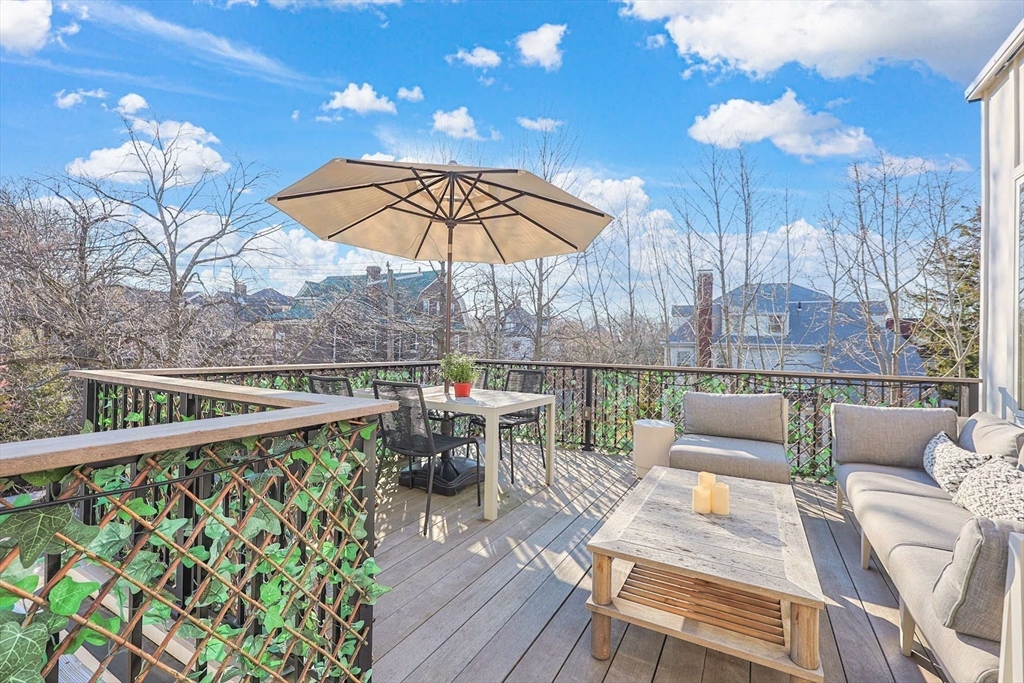 102 Fuller Street, Unit 2 Brookline, MA 02446 - Photo 4 of 27 a view of balcony with furniture