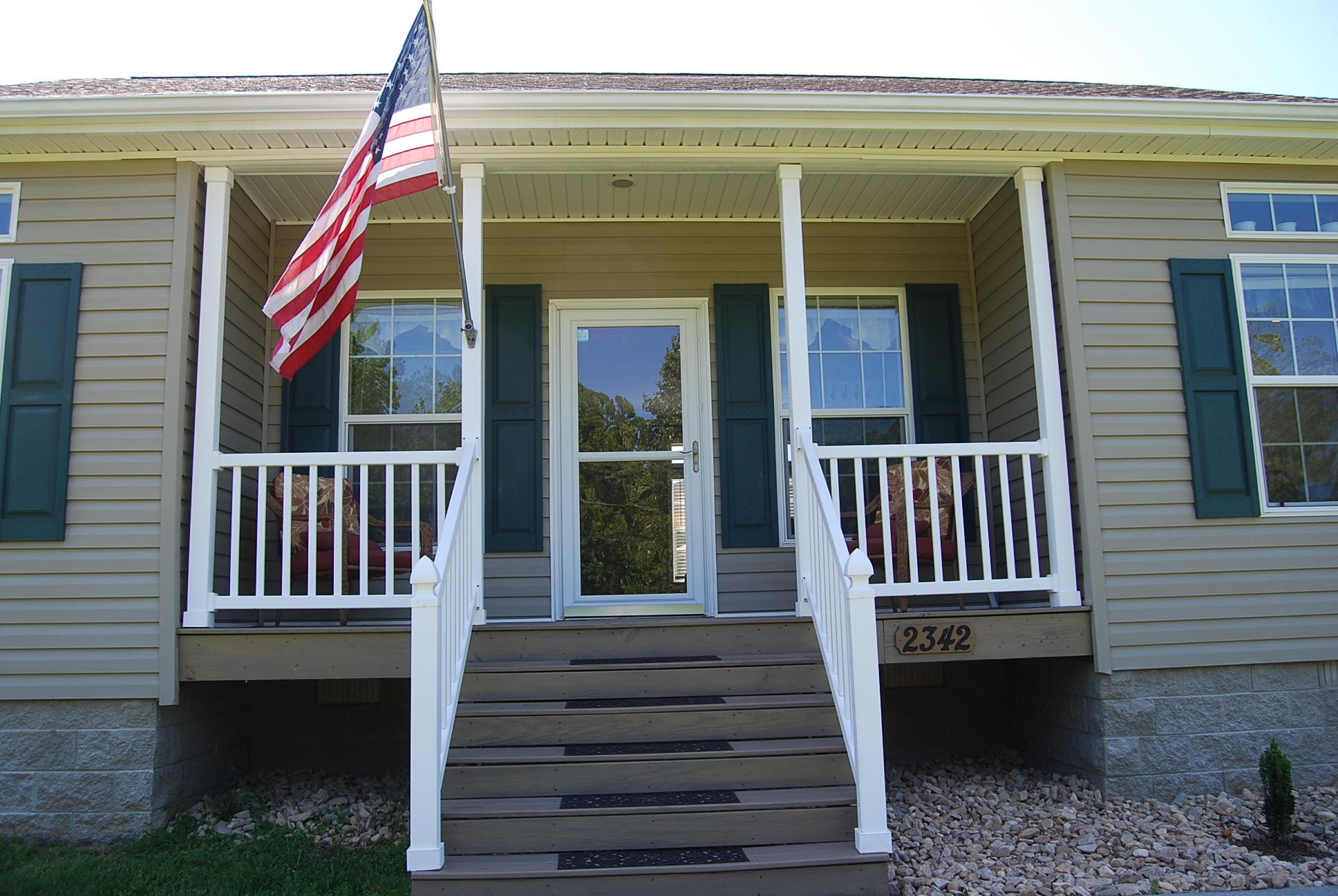 2342 Dillards Hill Road Union Hall, VA 24176 - Photo 25 of 51 a front view of a house with entryway and wooden floor