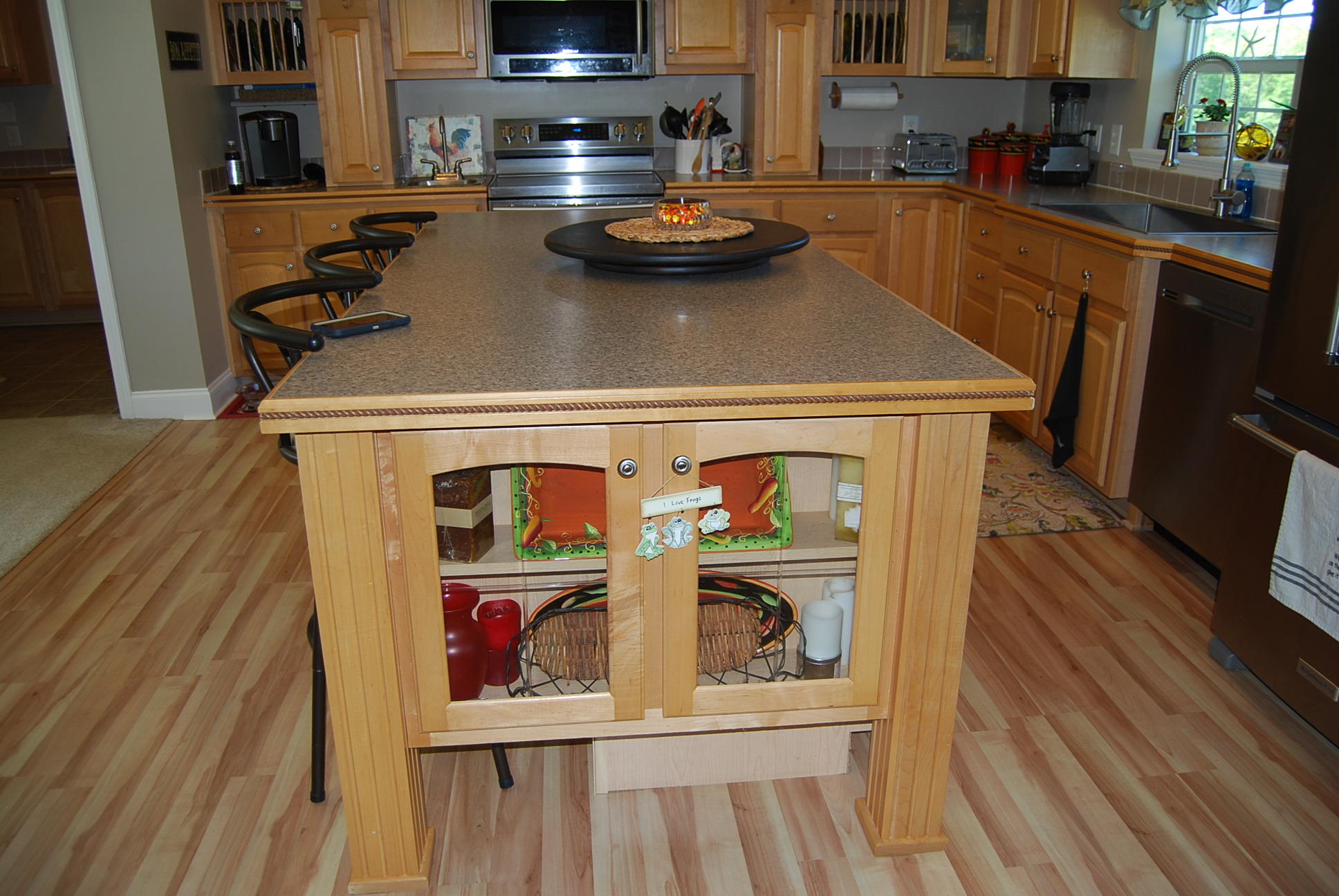 2342 Dillards Hill Road Union Hall, VA 24176 - Photo 31 of 51 a kitchen with a stove and a refrigerator