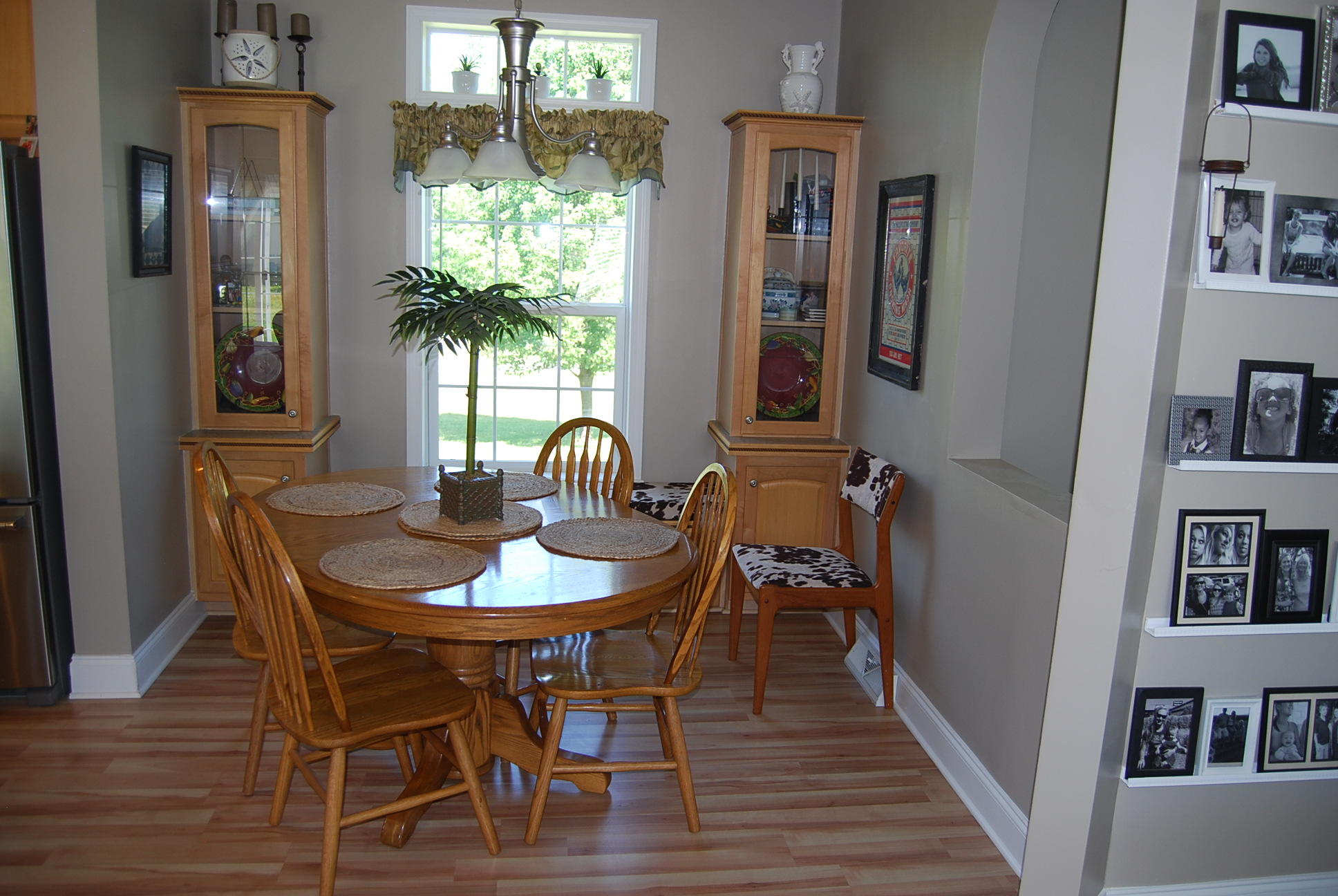 2342 Dillards Hill Road Union Hall, VA 24176 - Photo 33 of 51 a view of a dining room with furniture and a potted plant