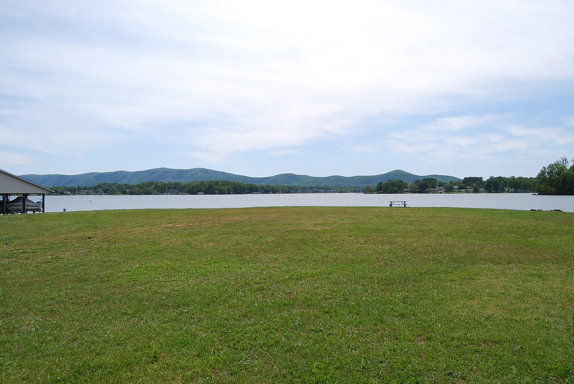 2342 Dillards Hill Road Union Hall, VA 24176 - Photo 10 of 51 a view of a lake with houses in the background