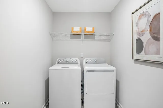 a view of a park with swings