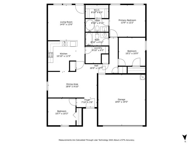 a picture of a bench in front of a wall