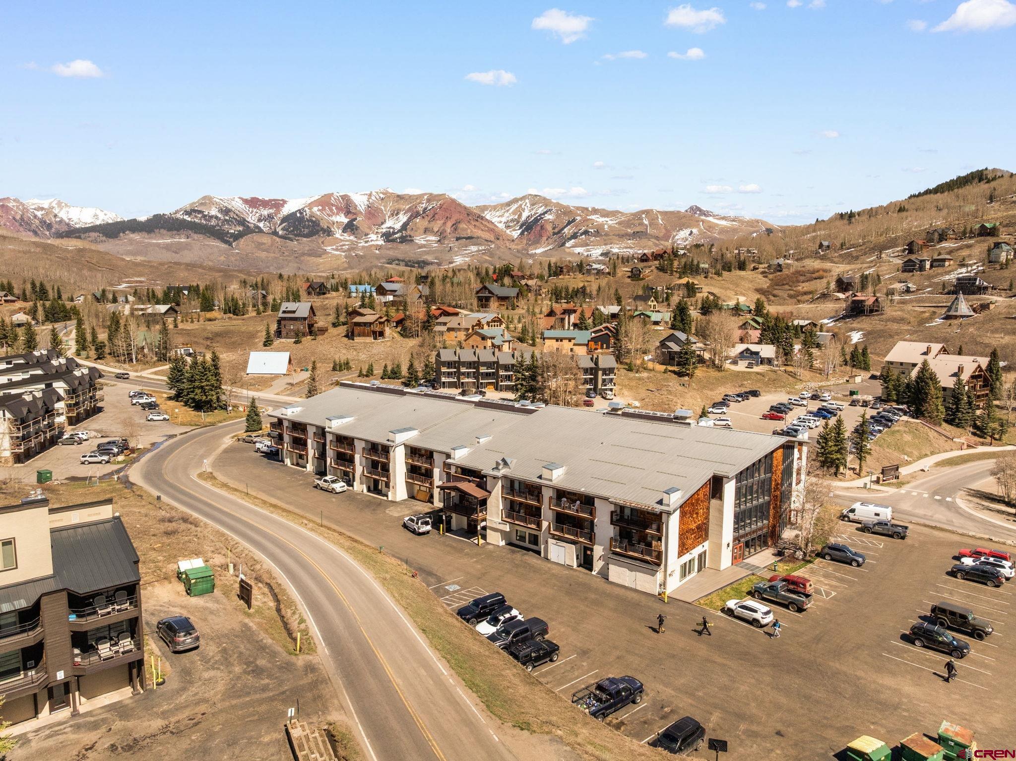 701 Gothic Road, Unit 143 Crested Butte, CO 81225 - Photo 20 of 30 an aerial view of a city