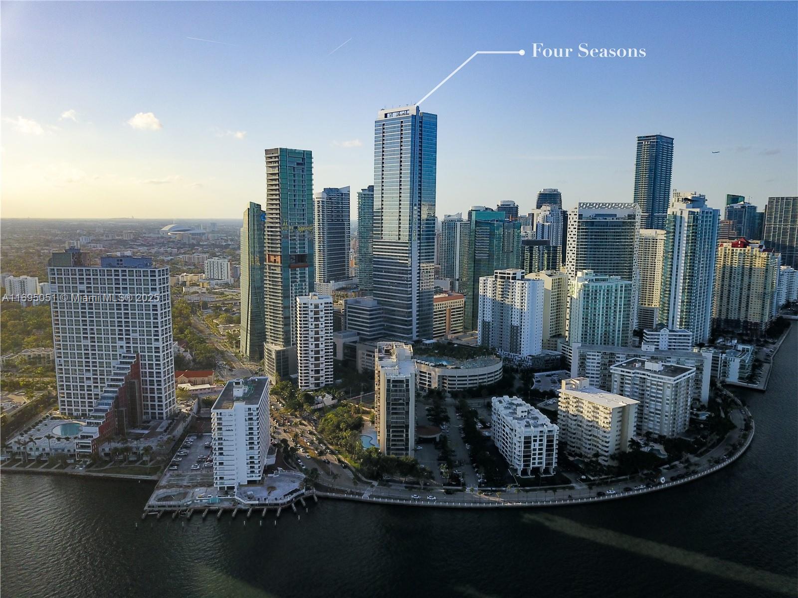 1435 Brickell Avenue, Unit 3601 Miami, FL 33131 - Photo 42 of 42 a view of a city with tall buildings