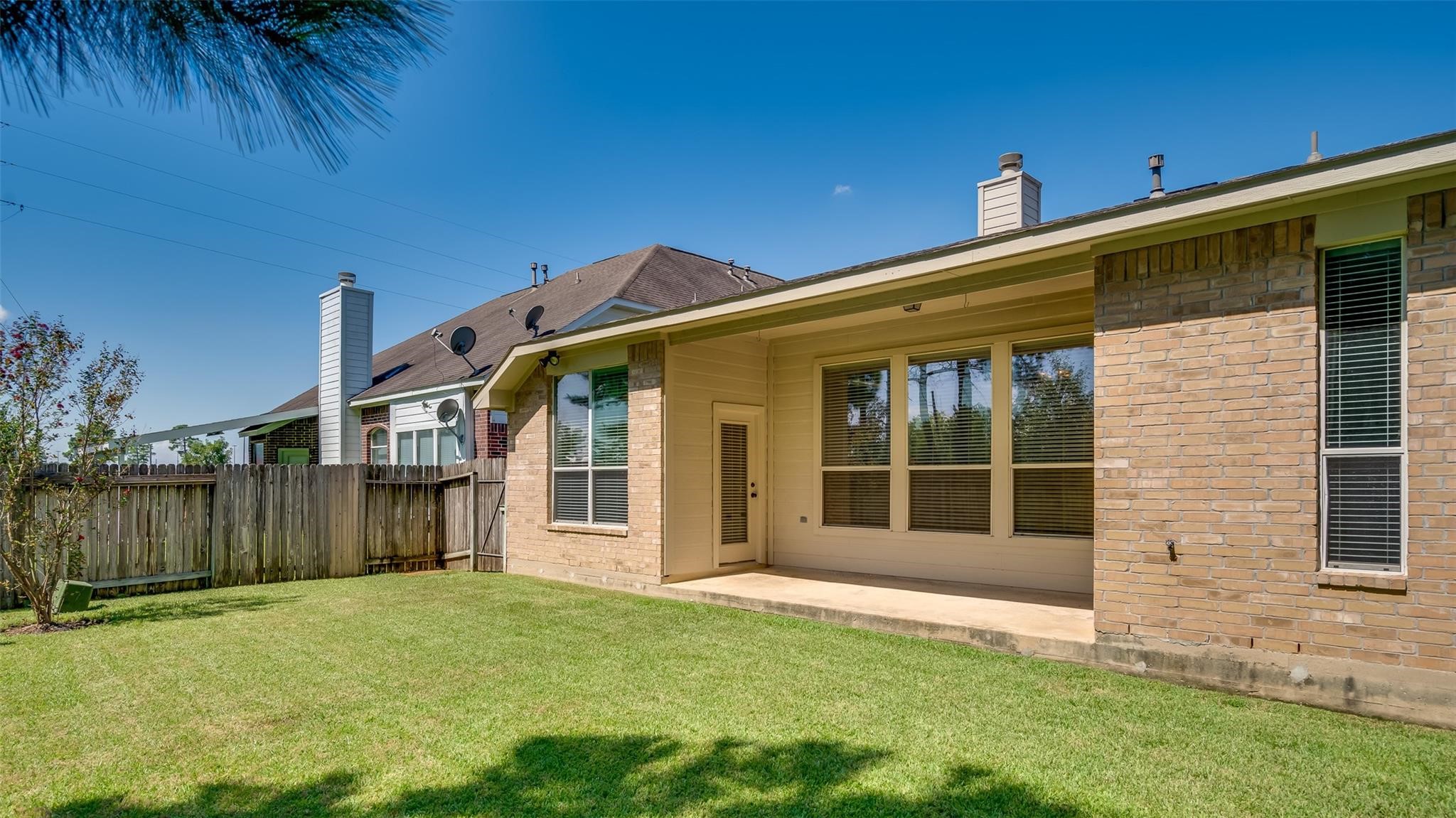 3419 La Fleur Lane Spring, TX 77388 - Photo 24 of 26 a front view of a house with a yard