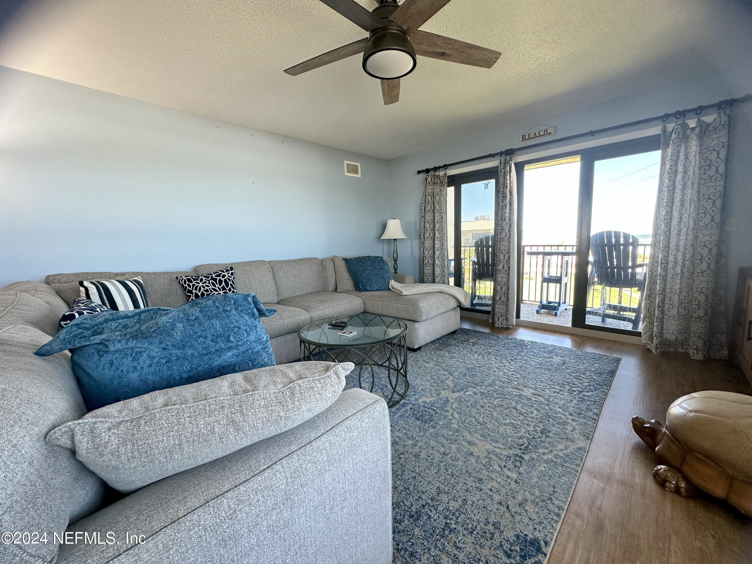 2100 Ocean Shore Boulevard, Unit 3010 Ormond Beach, FL 32176 - Photo 13 of 32 a living room with furniture and a window