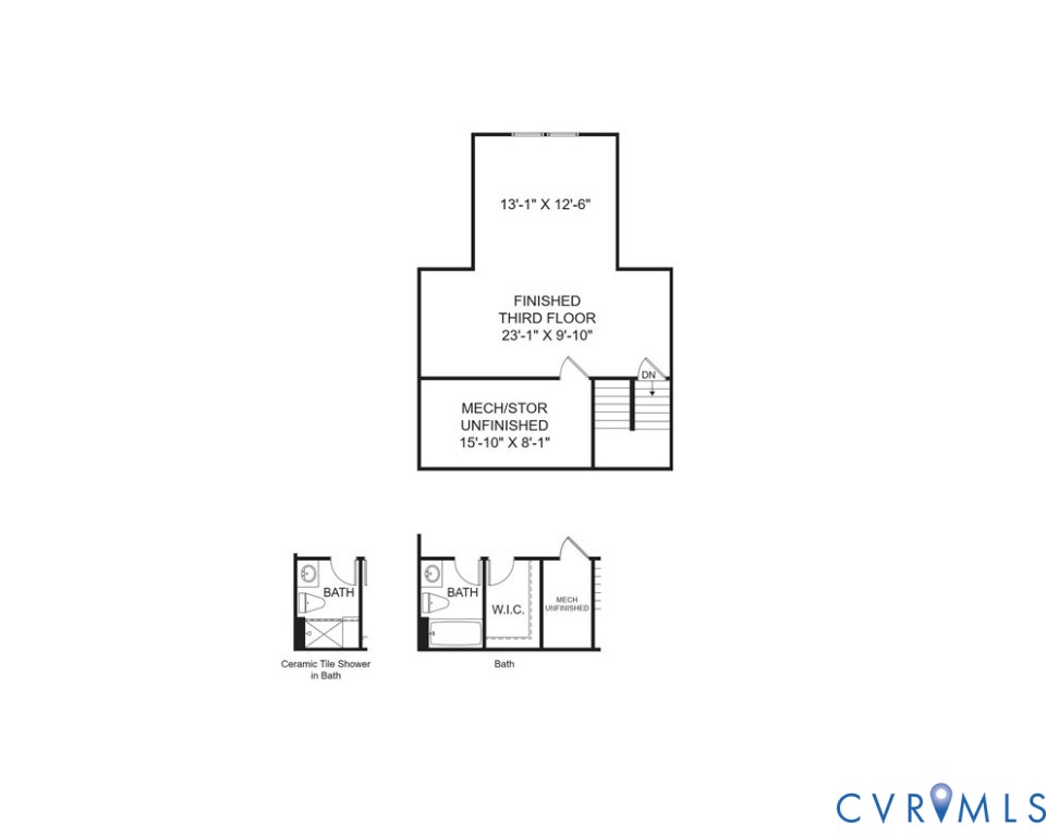 18771 Palisades Ridge Moseley, VA 23120 - Photo 24 of 35 a picture of a bench in a room