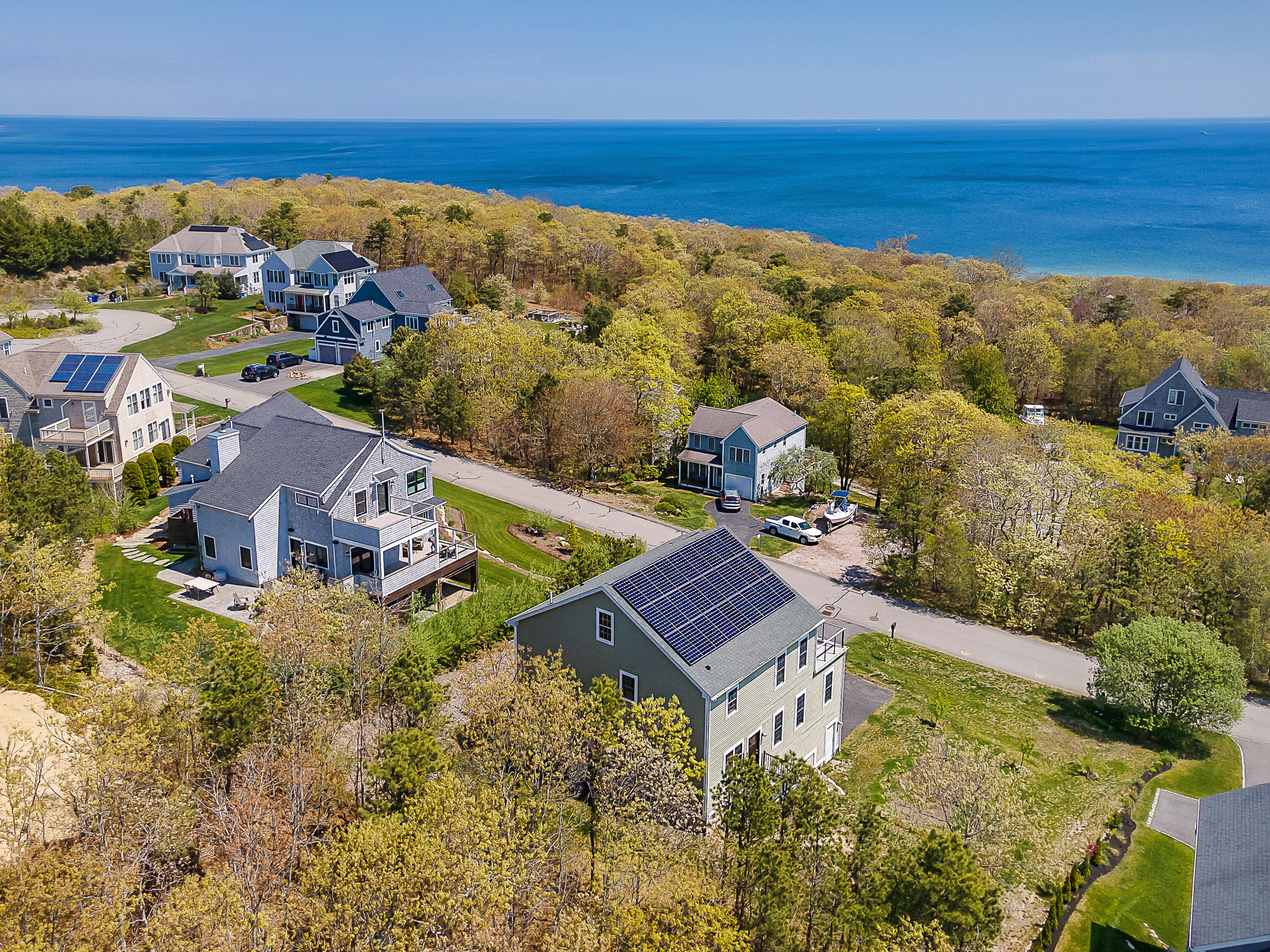 21 Sheppard Road Sagamore Beach, MA 02562 - Photo 5 of 33 a view of a city with ocean view