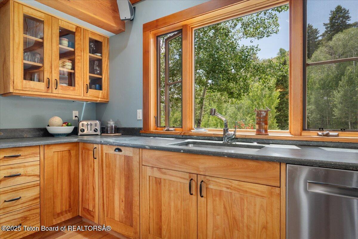 5248 South 4500 West Victor, ID 83455 - Photo 19 of 97 Kitchen Sink Window View