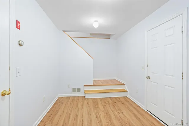 a view of entryway with stairs