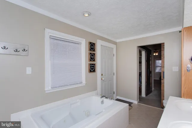 a living room with a bed furniture and a window