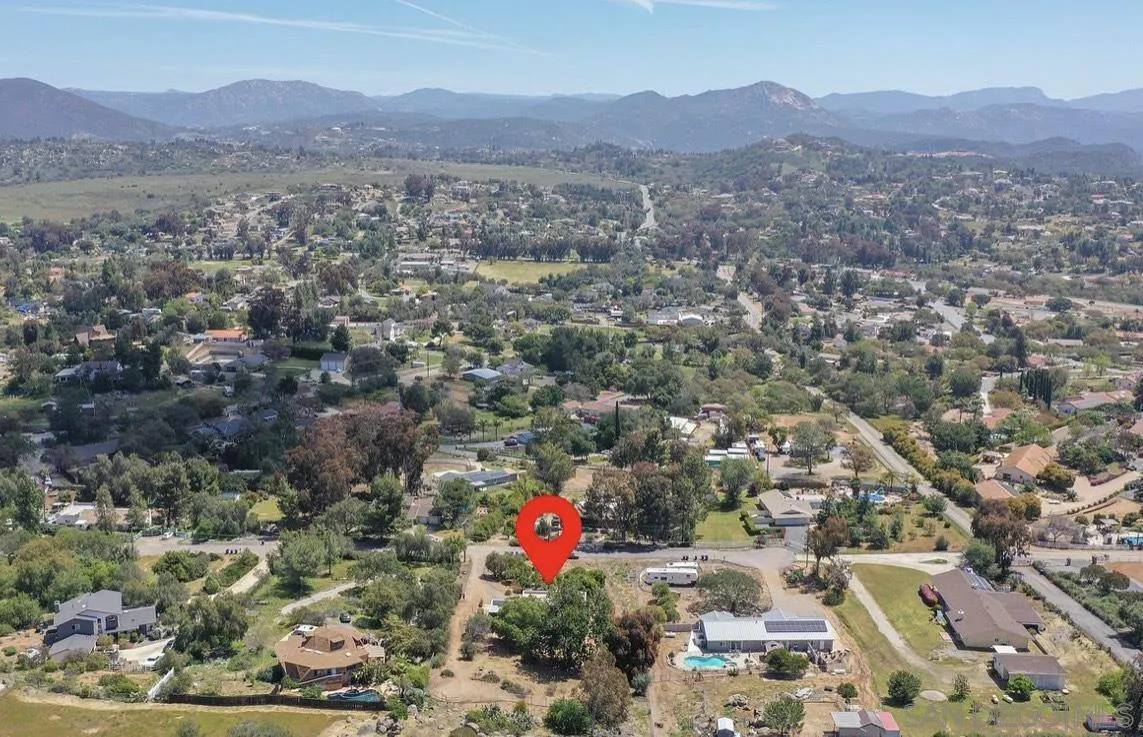 2328 Grace Lane Alpine, CA 91901 - Photo 27 of 27 an aerial view of residential houses and outdoor space