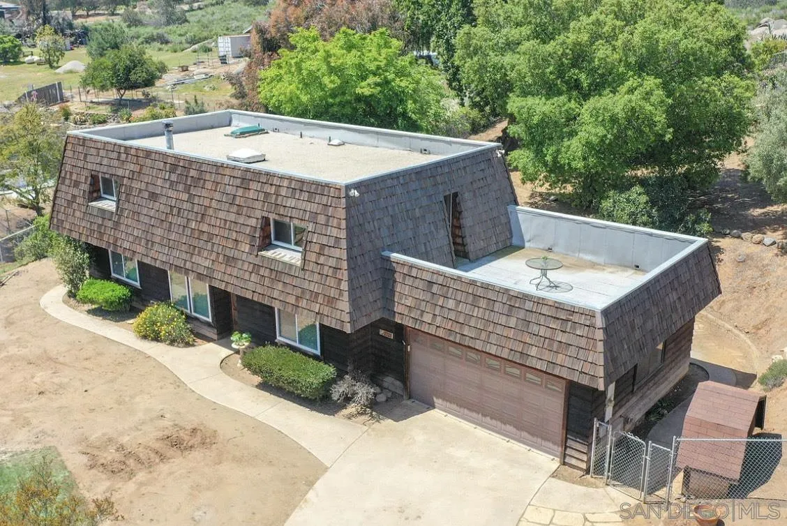 2328 Grace Lane Alpine, CA 91901 - Photo 7 of 27 a view of a roof deck with couches and wooden floor
