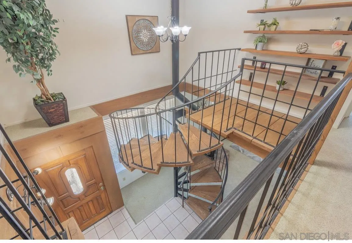 2328 Grace Lane Alpine, CA 91901 - Photo 9 of 27 a view of staircase with white walls