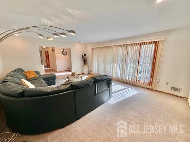 a living room with a couch