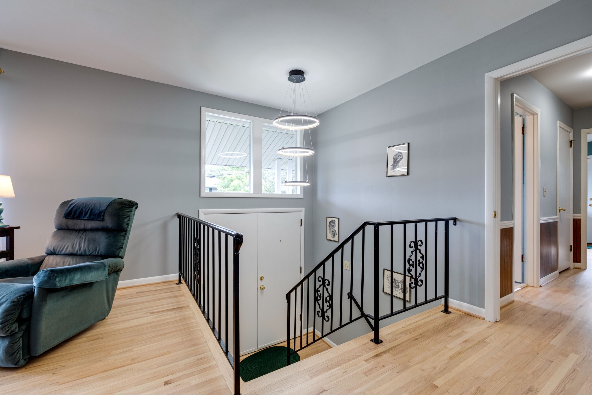 3021 Anderson Road Nashville, TN 37217 - Photo 5 of 27 a view of entryway and hall with wooden floor
