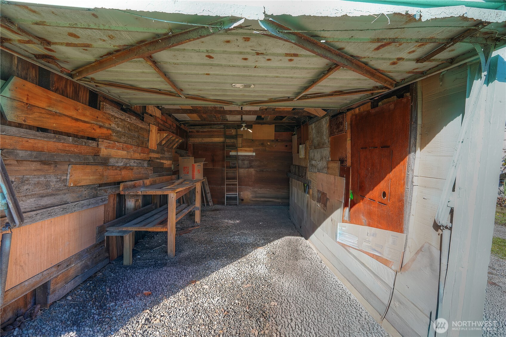 205 Brandywine Avenue DuPont, WA 98327 - Photo 34 of 38 a view of a room with wooden walls