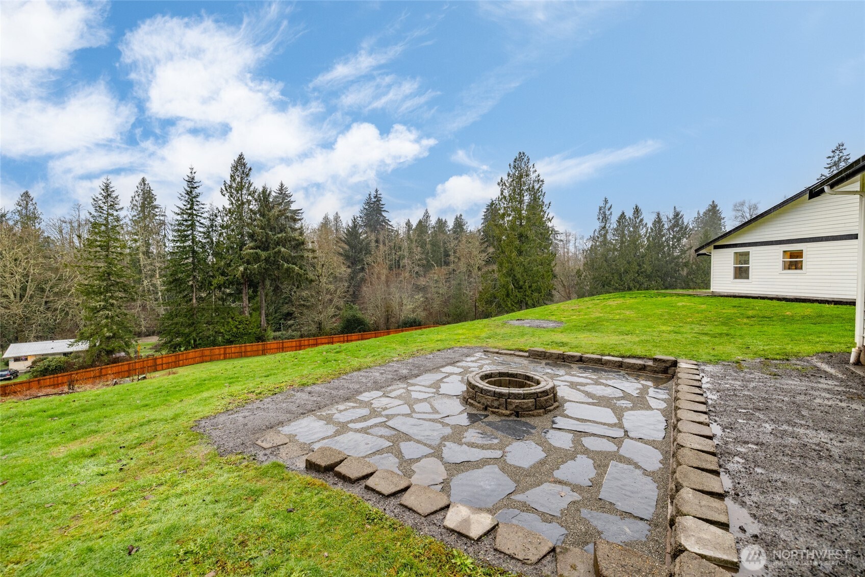 19366 Parson Creek Road Burlington, WA 98233 - Photo 27 of 31 a view of a backyard with a garden