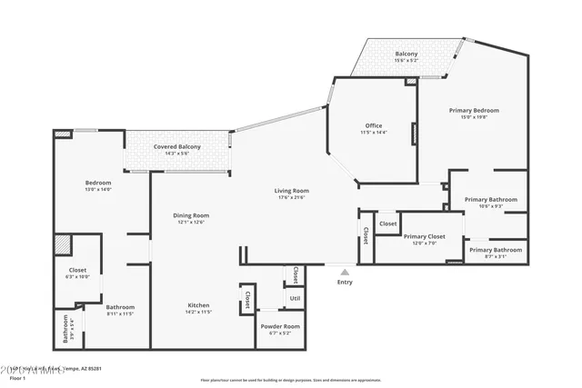 $1,000,000 | 140 East Rio Salado Parkway, Unit 610, Tempe, AZ 85281