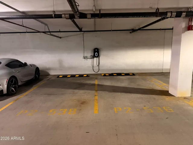 a view of a lake with a sitting area