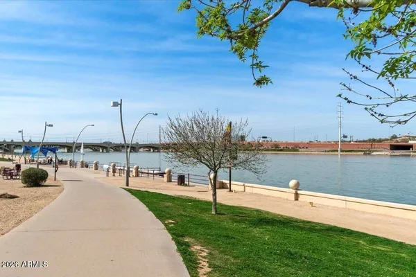 a view of a bathroom with a glass door