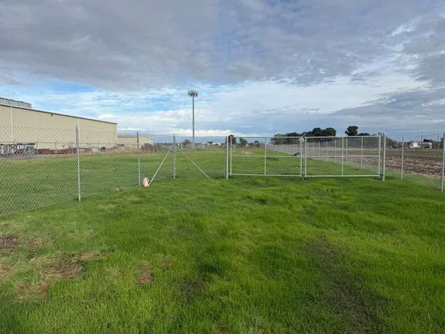 a view of an outdoor space and deck
