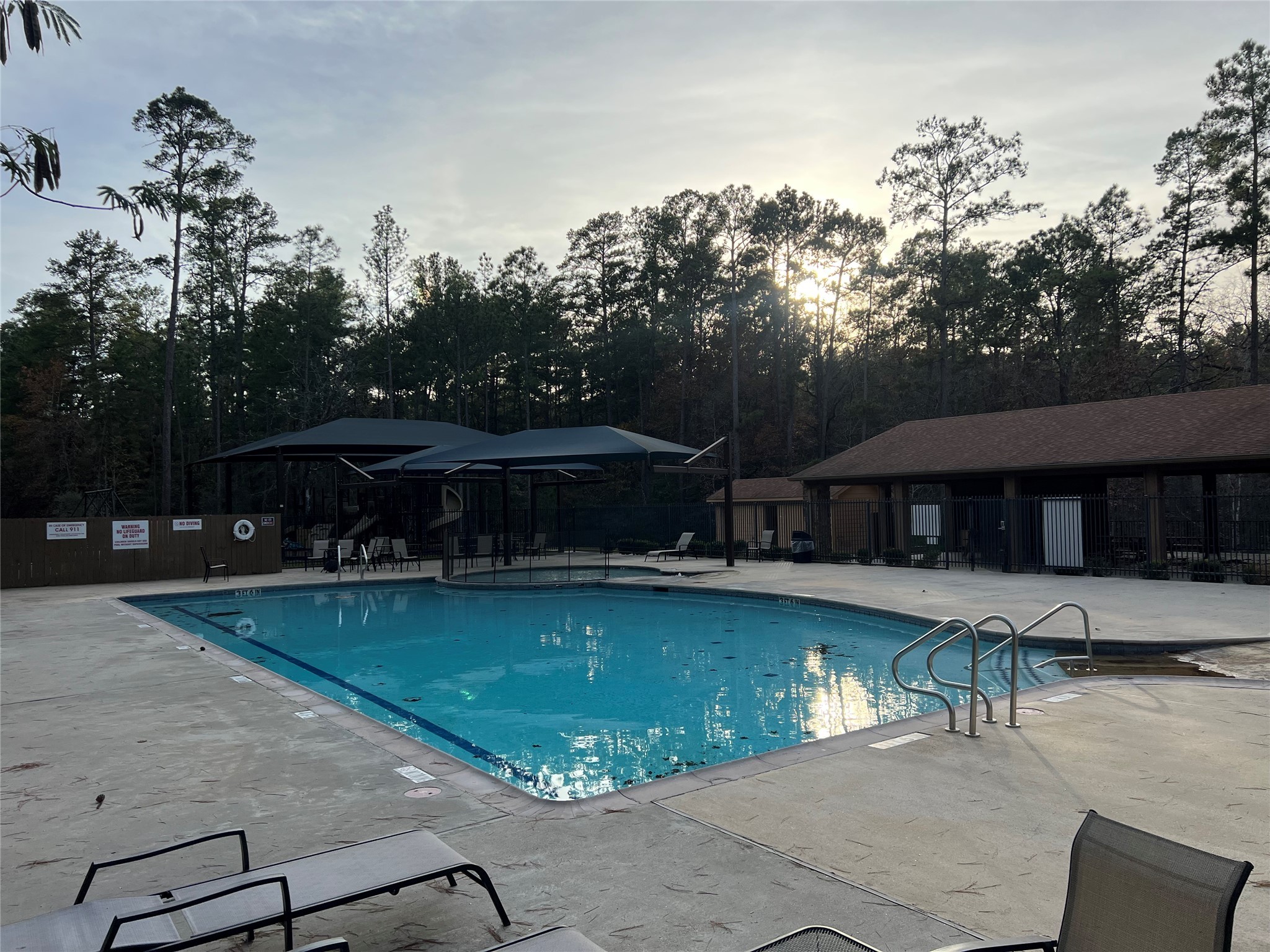 Tbd Bay Hill Road Point Blank, TX 77364 - Photo 15 of 21 a view of a swimming pool with chair and tables