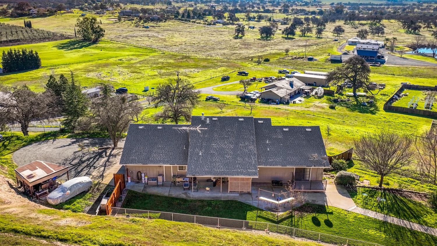 2 Katelyn Court Valley Springs, CA 95252 - Photo 64 of 98 a view of a swimming pool with outdoor seating