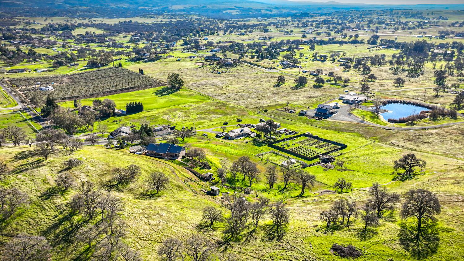 2 Katelyn Court Valley Springs, CA 95252 - Photo 88 of 98 an aerial view of residential houses with outdoor space