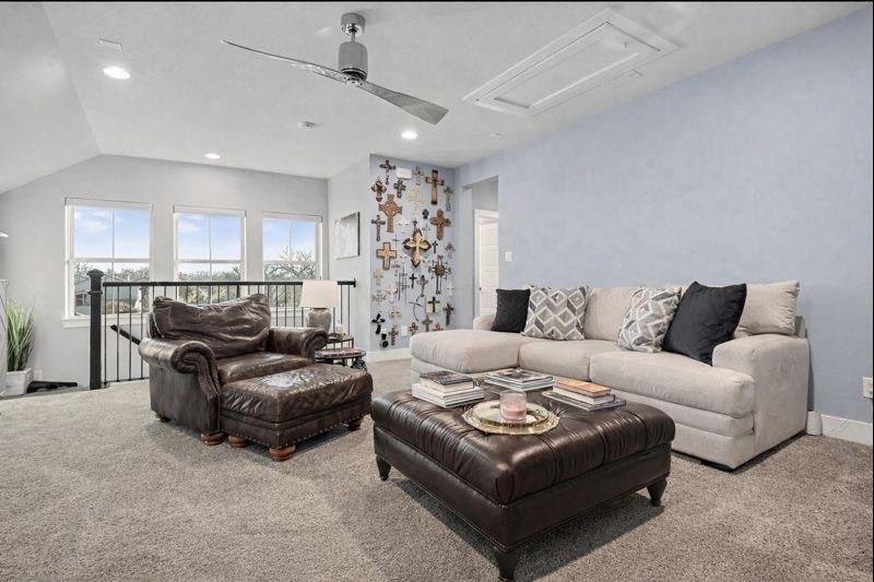 7011 Mistflower Ln. Dallas, TX 75231 - Photo 17 of 22 a living room with furniture and a couch