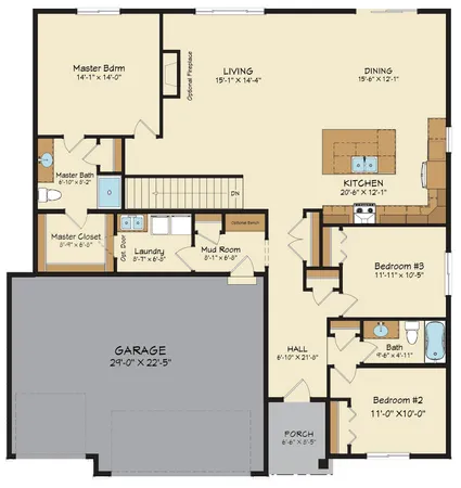 $497,900 | 9733 Jasmine Avenue Northeast, Hanover, MN 55341