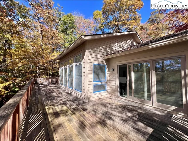 a view of a house with a balcony