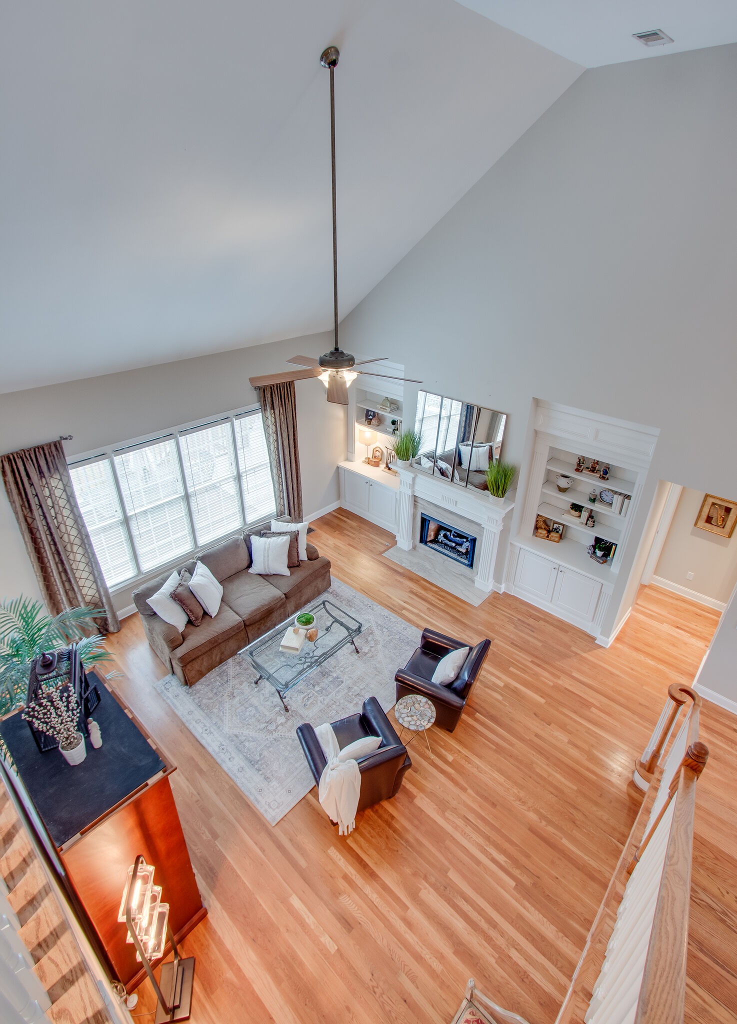 416 Sandcastle Road Franklin, TN 37069 - Photo 15 of 57 a living room with furniture and a wooden floor
