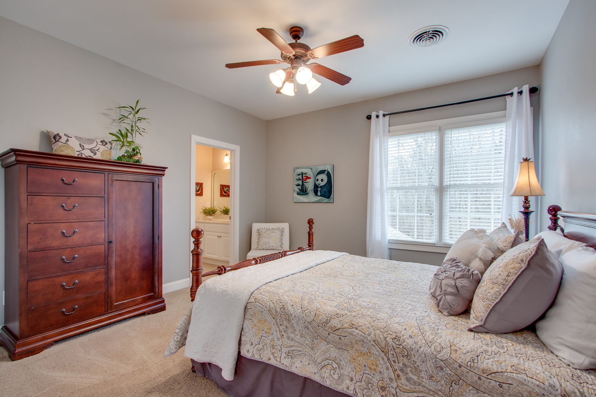 416 Sandcastle Road Franklin, TN 37069 - Photo 41 of 57 a bedroom with a bed and window