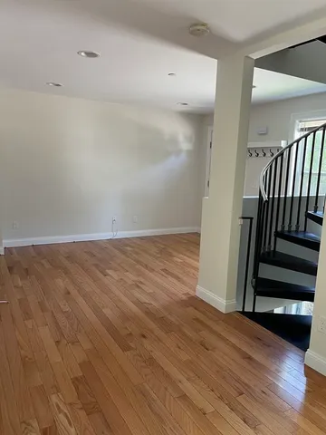 wooden floor in an empty room