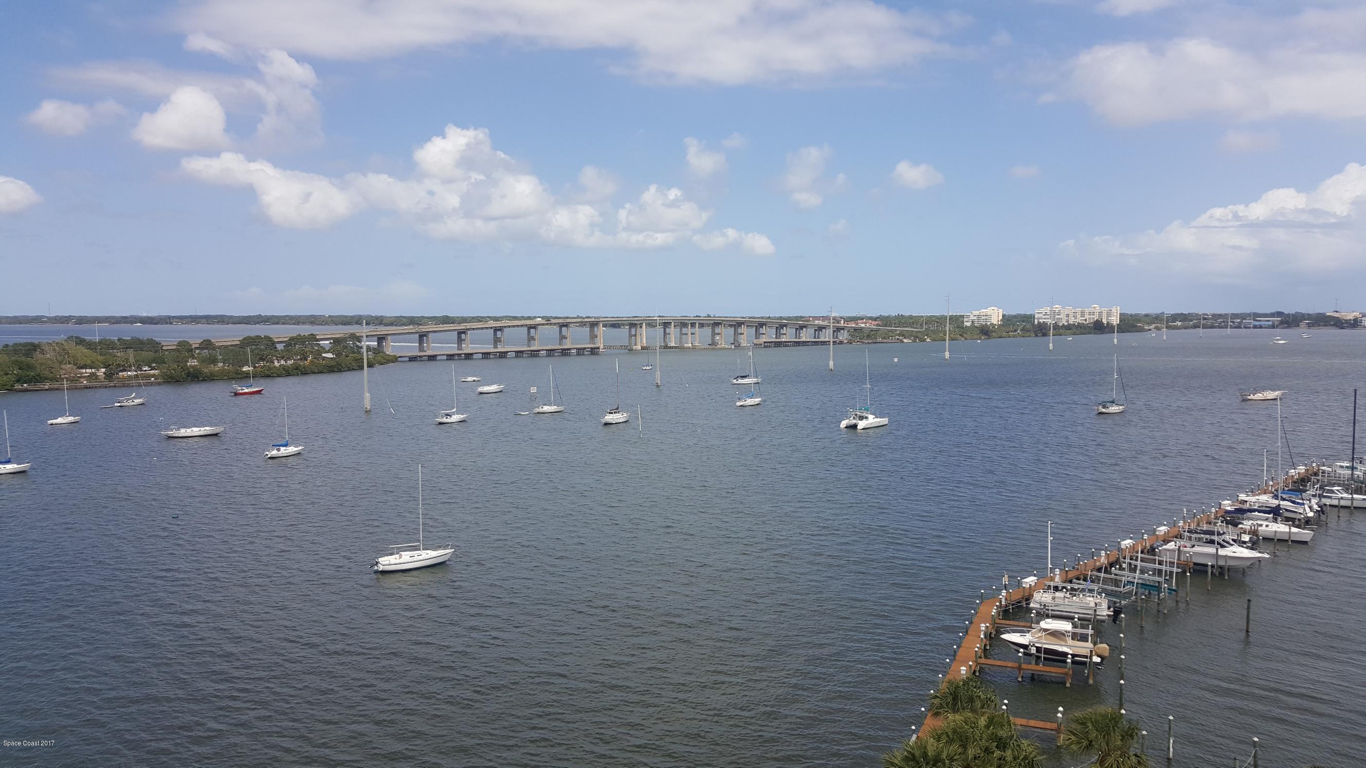 100 Riverside Drive, Unit 804 Cocoa, FL 32922 - Photo 2 of 11 an aerial view of a city