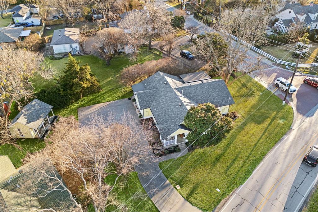 704 Williams Street Rockwall, TX 75087 - Photo 36 of 39 an aerial view of residential houses with outdoor space